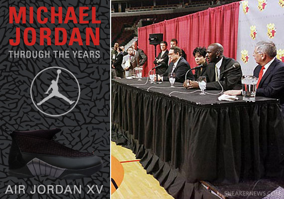 Mj Through The Years Air Jordan Xv