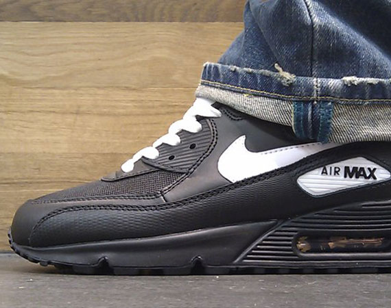 Nike Air Max 90 - Black - White - Croc