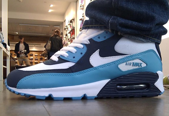 Nike Air Max 90 SI – White – Chlorine Blue – Obsidian