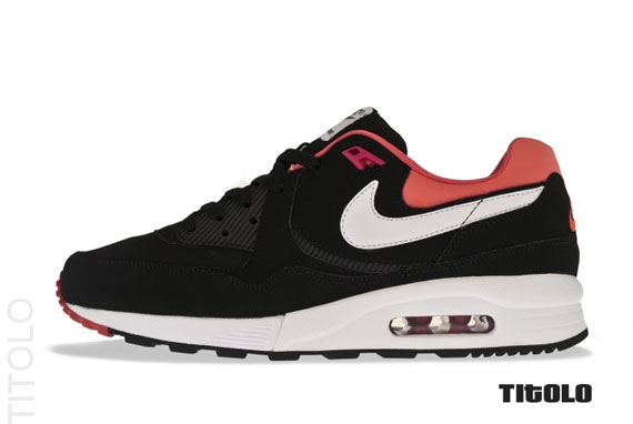 Nike Air Max Light Black White Pink Titolo 04