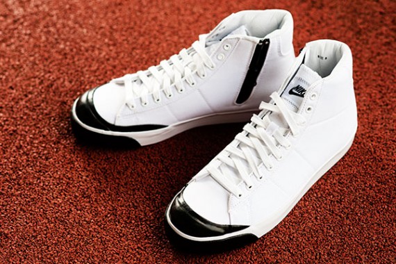 Nike Blazer Mid AB - White + Black - Canvas Pack