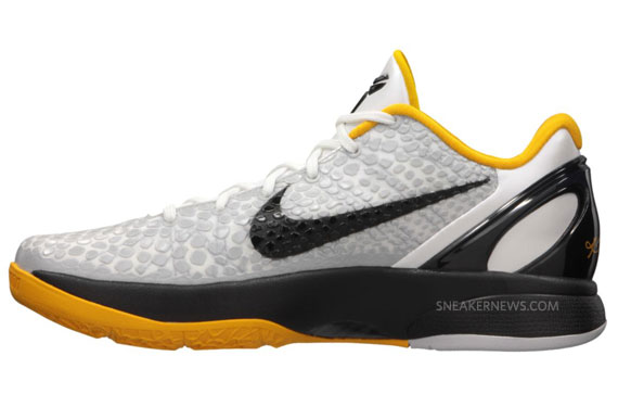 Nike Zoom Kobe Vi White Black Del Sol Neutral Grey Release Info 01