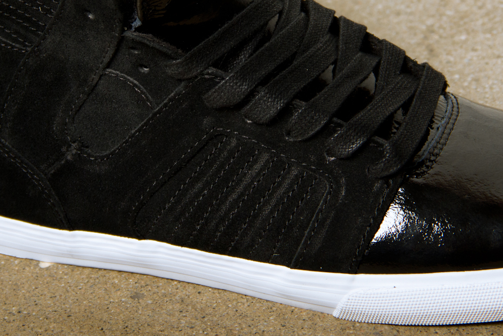 Supra Royal Collection Pilot Black Suede Patent 3