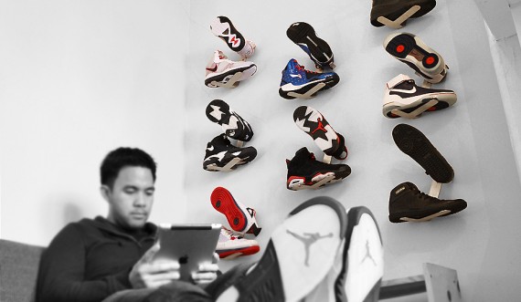 Shrine Rack - Wall-Mounted Sneaker Display