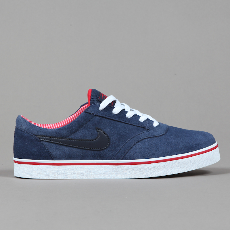 Nike Sb Vulc Rod Liberty Blue Marine Sport Red  5424