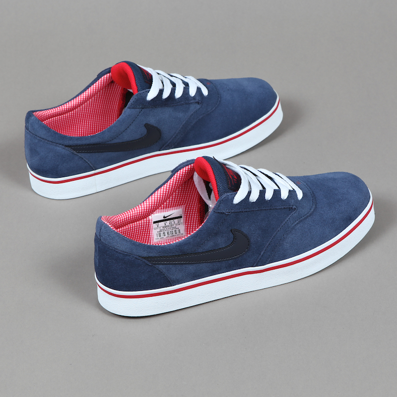 Nike Sb Vulc Rod Liberty Blue Marine Sport Red  5427