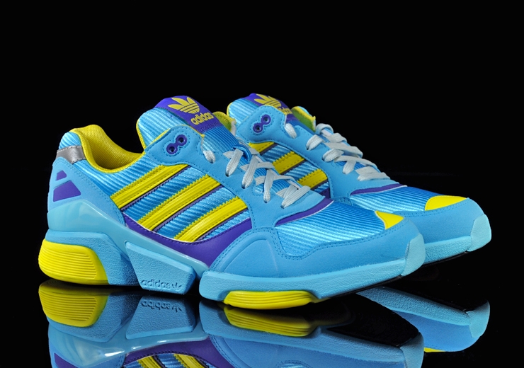 Adidas Originals Mega Torsion Rv Light Aqua Lemon Peel Dark Purple 1