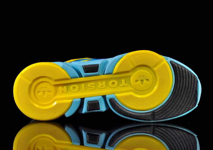 Adidas Originals Mega Torsion Rv Light Aqua Lemon Peel Dark Purple 6