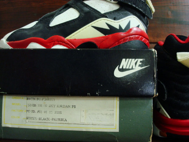 Air Jordan VIII ‘Sky Jordan PS’ – Paprika – OG Sample