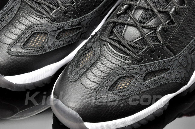 Air Jordan Xi Low Ie Black Varsity Red White 2011 9