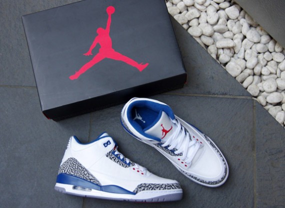 Air Jordan III Retro – White – True Blue – New Photos