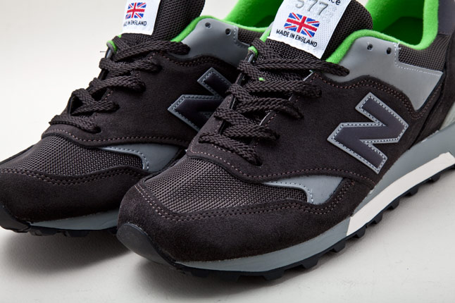 New Balance 577 Made In England Grey Neon 3