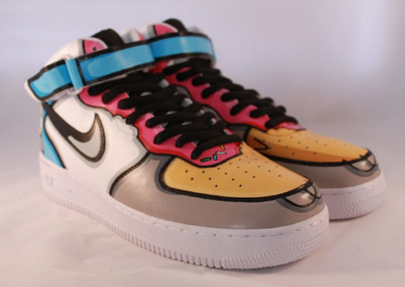 Nike Air Force 1 Mid Homer 06