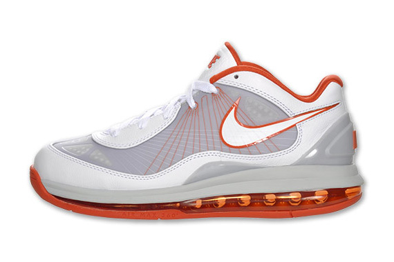 Nike Air Max 360 Bb Low White Team Orange Finishline 01