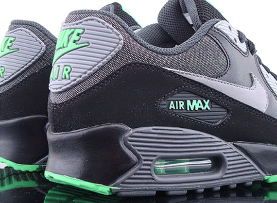 Nike Air Max 90 GS - Black - Stealth - Dark Grey