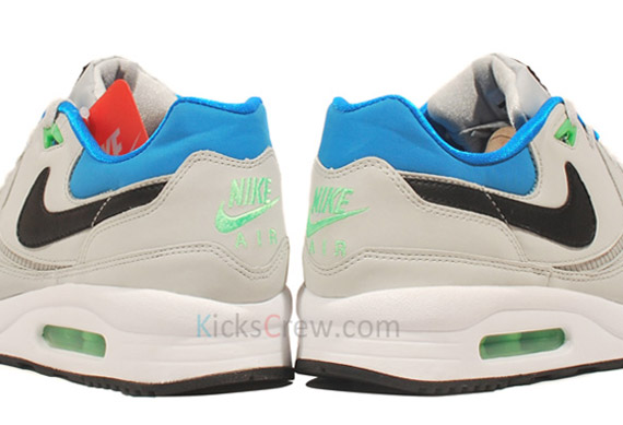 Nike Air Max Light - Neutral Grey - Photo Blue - Neo Lime
