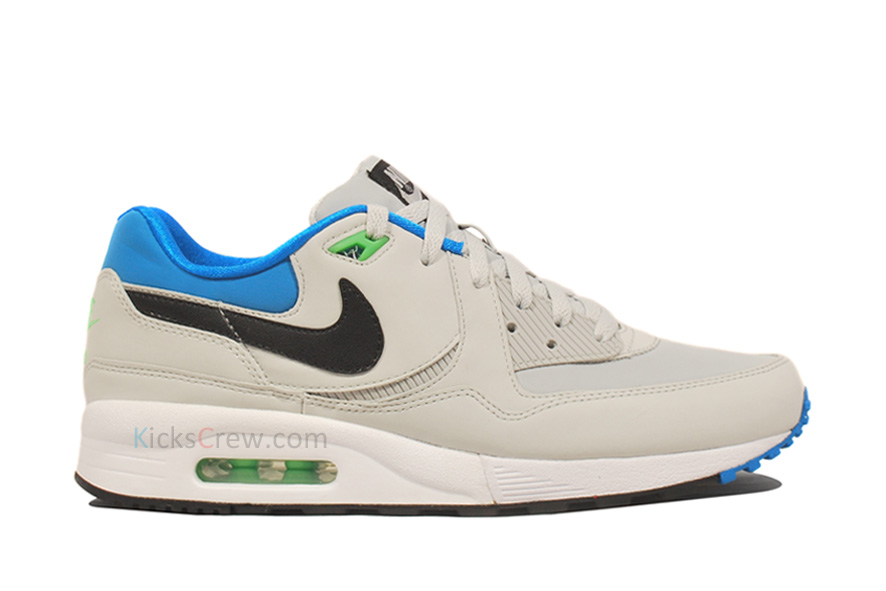 Nike Air Max Light Neutral Grey Black Photo Blue Neo Lime 2