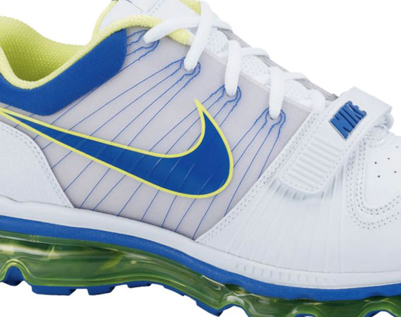 Nike Air Max Trainer 1+ – White – Varsity Royal – Volt