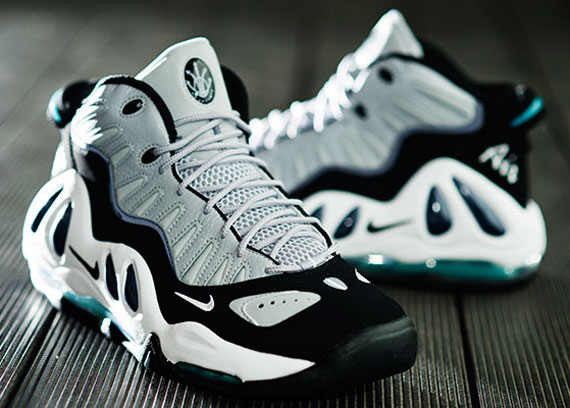 Nike Air Max Uptempo 97 White Black Teal 06