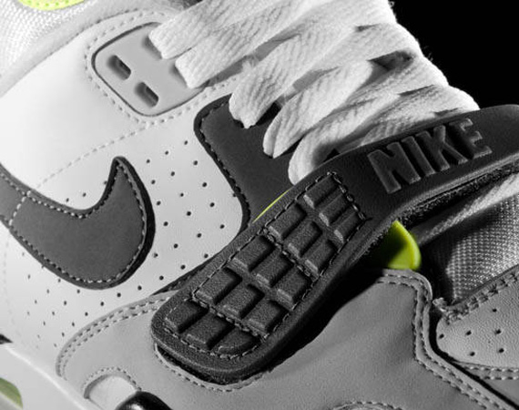 Nike Air Trainer SC II High - White - Dark Grey - Neutral Grey - Citron | New Images