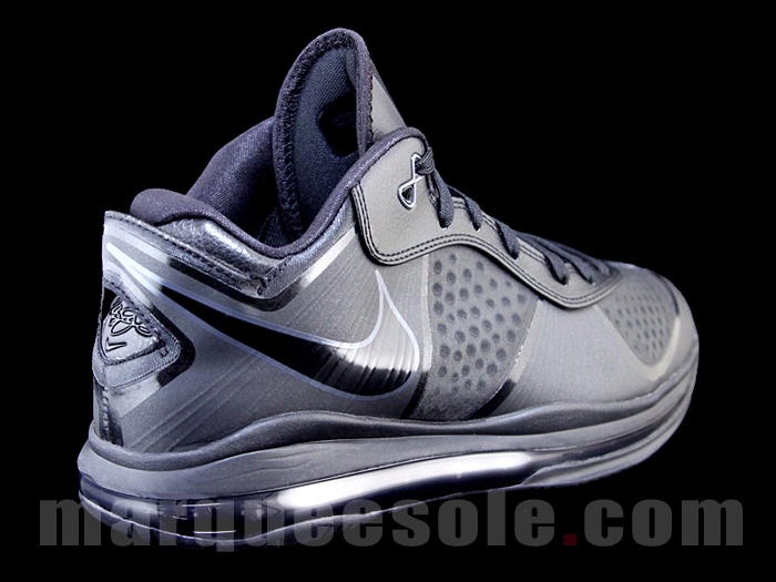 Nike Lebron 8 V2 Low Triple Black 4