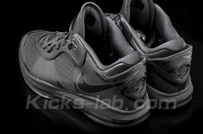 Nike Lebron 8 V2 Low Triple Black 6