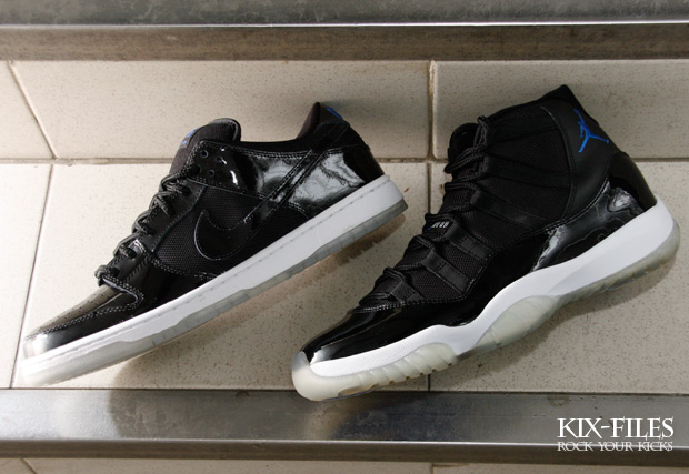 Nike Sb Dunk Low Aj 11 Space Jam 4