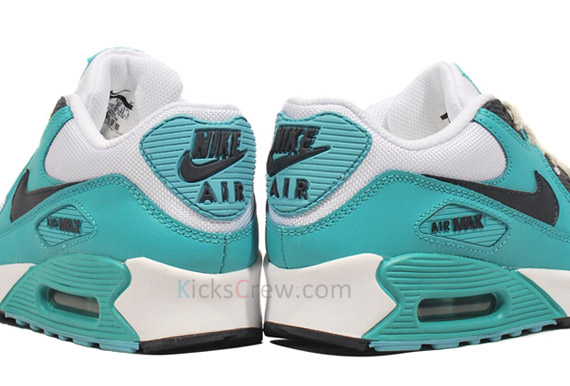 Nike Wmns Air Max 90 Mineral Blue White