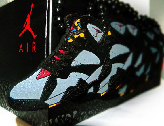 Sole Fly x NeckIdWood - Air Jordan VII 'Bordeaux'