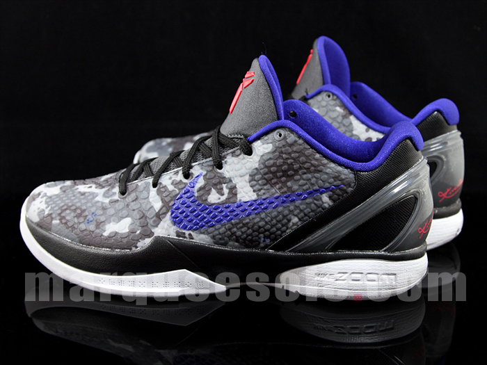 Zoom Kobe Vi Camo Greys M 6m