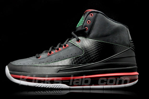 Air Jordan 2.0 Blk Red Grn Kl 01