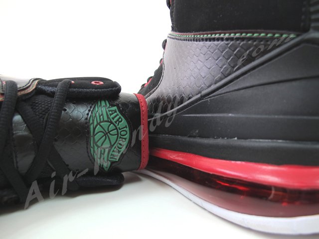 Air Jordan 2.0 GS - Black - Red - Green