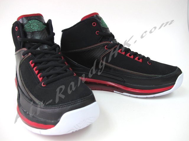 Air Jordan 2.0 Gs Black Red Green White 2