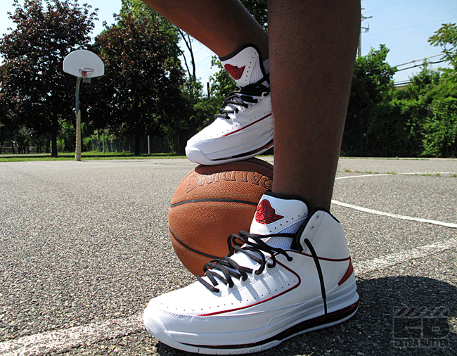 Air Jordan 2.0 White Black Varsity Red Eb 2