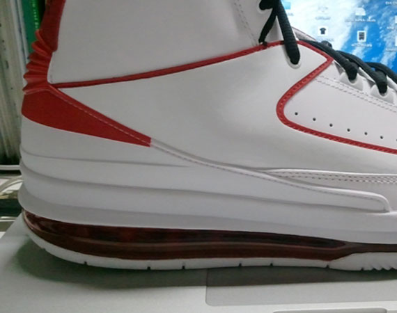 Air Jordan II Max – White – Black – Varsity Red | New Detailed Photos