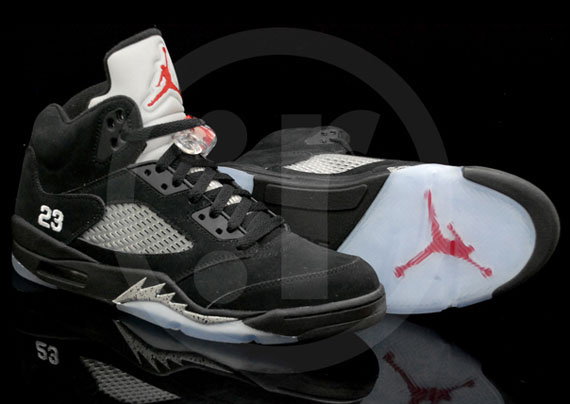 Air Jordan V Blk Met Rmk 03