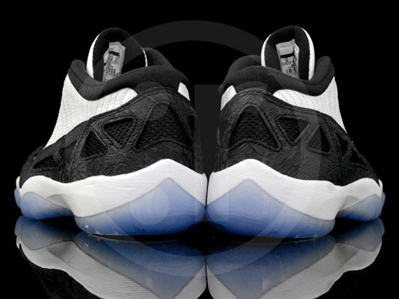 Air Jordan Xi Ie Low White Black Detailed Images 6