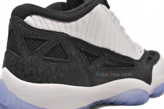 Air Jordan XI IE Low - Black - Metallic Silver - White | New Images