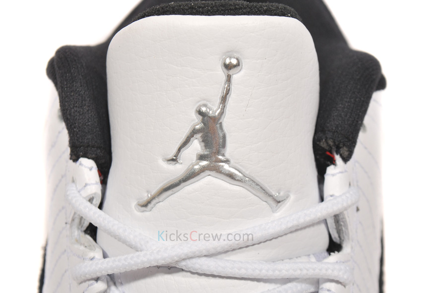 Air Jordan Xi Ie Low White Black Metallic Silver 6