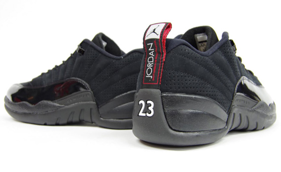 Air Jordan Xii Low Black Patent Varsity Red Mita 02