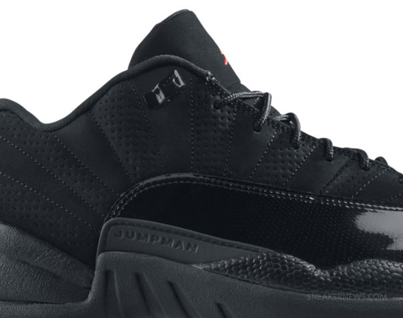 Air Jordan XII Low – Black – Varsity Red | Release Reminder