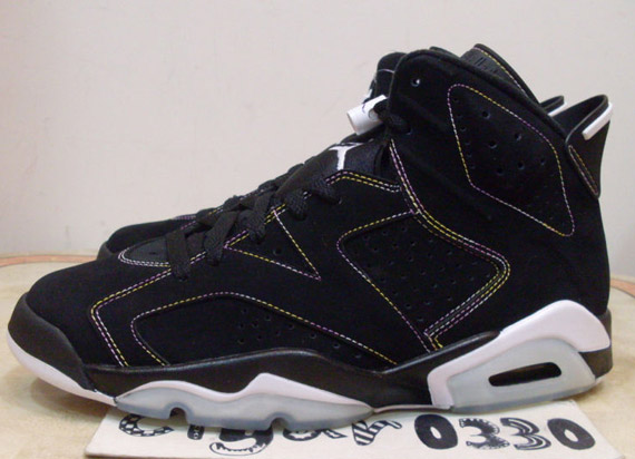 Aoir Jordan Vi Lakers Unreleased Sample 10