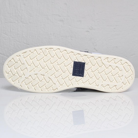Converse Fast Break Pro Leather Mid White Navy 5