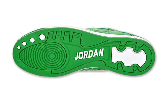 Jordan Sky High Retro Low Green White Finishline 07