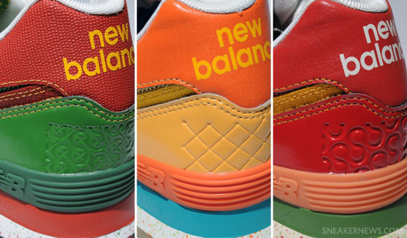 New Balance 574 - Tropical Fruit Pack