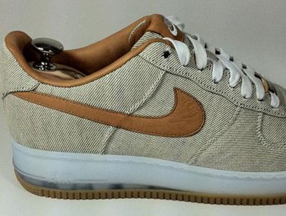 Nike Air Force 1 Bespoke Denim Gum Mayor 1