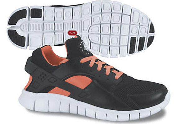 Nike Huarache Free 2012 Anthracite Bright Mango Anthracite Spring 2012
