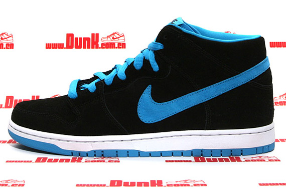 Nike Sb Dunk Mid Black Orion Blue 08