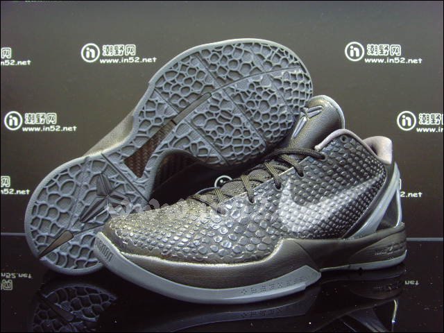 Nike Zoom Kobe Vi Black Dark Grey 6