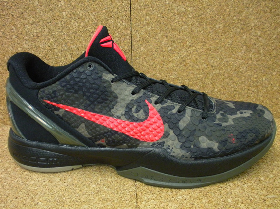 Nike Zoom Kobe Vi Olive Camo Closer Look 01